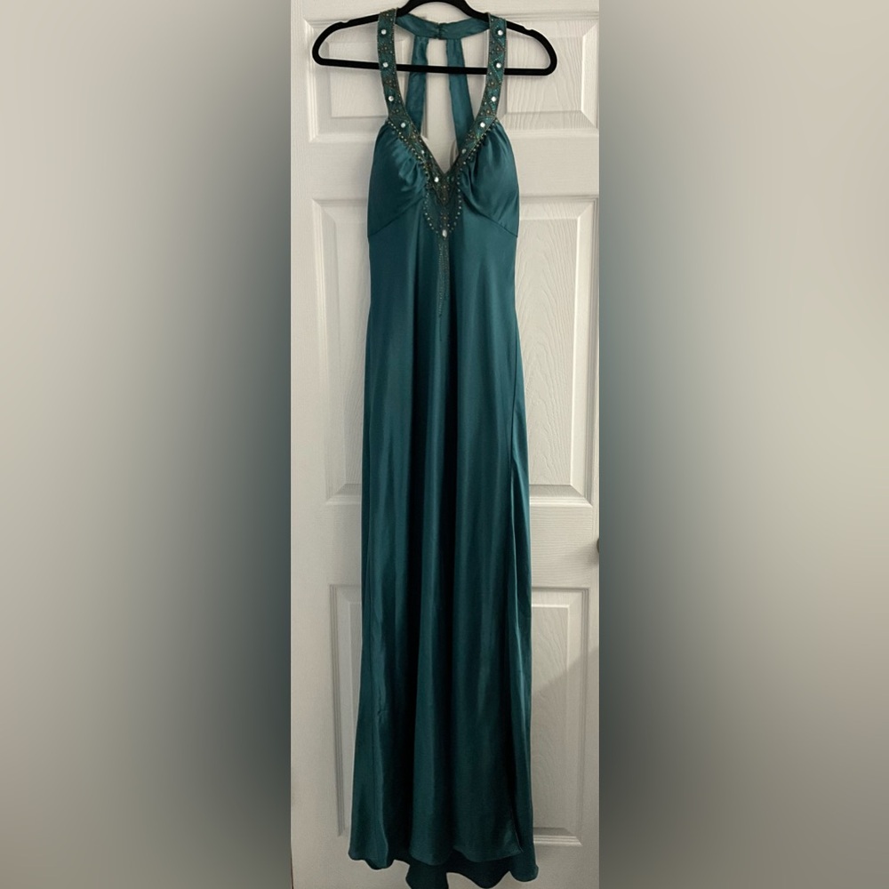 Teal Prom Dress Size 13/14